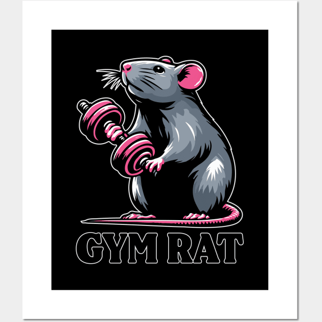 Gym Rat Wall Art by inotyler